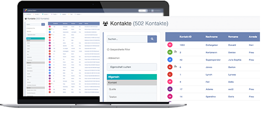 Kontaktverwaltung mit raisenext