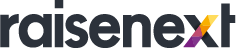 raisenext Logo Spendensoftware schwarz